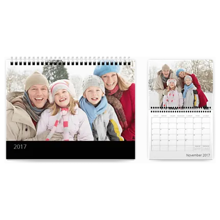 Wall-Mounted Calendar, 11x8.5, 12 months