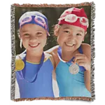 50x60 Woven Photo Throw Blanket 0