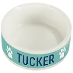 White Pet Bowl 39oz 0