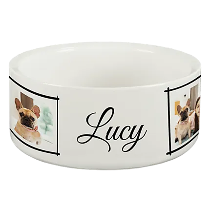 White Pet Bowl 9oz