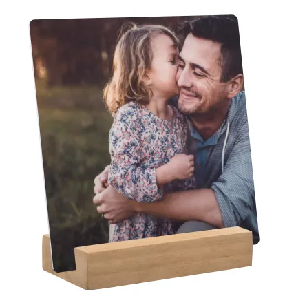 5x5 Metal Desk Print