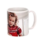 11 oz White Ceramic Mug 0