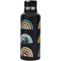 20 oz Black Stainless Steel Water Bottle 2