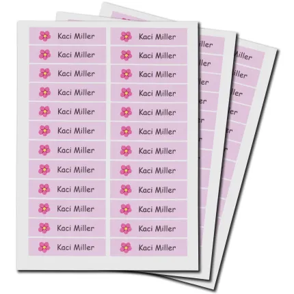 Small Name Labels, Sheet of 72