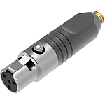 Deity Microphones DA4 Microdot to TA4F Adapter - Black