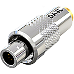 Deity Microphones DA3L Microdot to 3-Pin LEMO Adapter - Silver