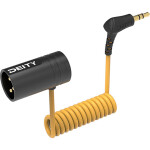 Deity Microphones V-Link Coiled TRS to XLR Adapter Cable - 12in