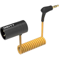 Deity Microphones V-Link Coiled TRS to XLR Adapter Cable - 12in 0