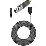 Deity Microphones W.Lav Mic with Microdot to DA4 Adapter - Black