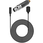 Deity Microphones W.Lav Mic with Microdot to DA5 Adapter - Black