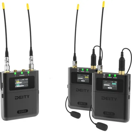Deity Theos Digital 2-Person Wireless Omni Lavalier System