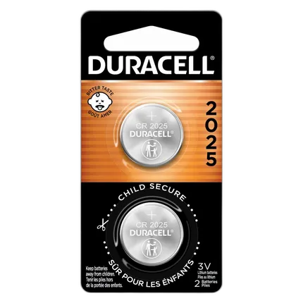 Duracell DL2025B2 2-Pack 3v Lithium Battery