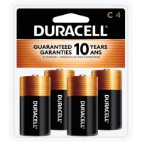 Duracell MN1400R4 1.5V Alkaline C Battery (4-Pk) 0