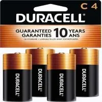 Duracell MN1400R4 1.5V Alkaline C Battery (4-Pk) 1