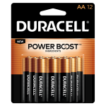 Duracell MN15RT12Z AA 1.5V Alkaline Battery (12-Pk)