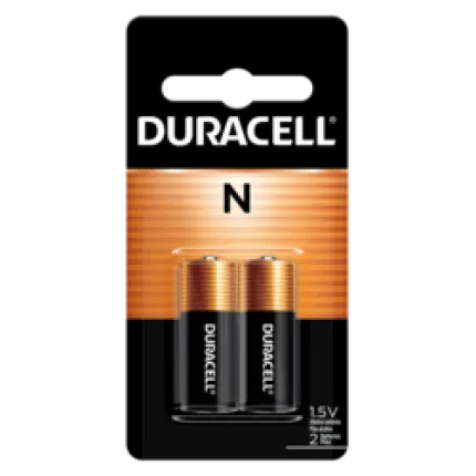 Duracell MN9100B2 1.5V Photo/Medical Alkaline N Battery (2-Pk)