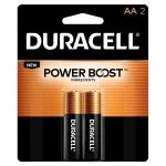 Duracell Coppertop AA (2-pack) Alkaline Batteries (Case=56cards, 4bx x 14cds 0