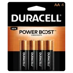 Duracell Coppertop AA (4-pack) Alkaline Batteries (cs=56cards, 4bx x 14card) 0