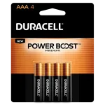 Duracell Coppertop AAA (4-pack) Alkaline Batteries (cs=54cards, 3bx x 18card 0