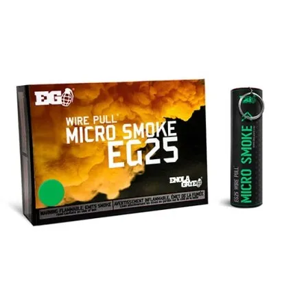 Enola Gaye EG25 Wire Pull Micro Smoke Grenade (Green)