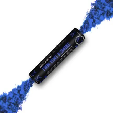Enola Gaye Twin Vent 2 Wire Pull Smoke Grenade (Blue)