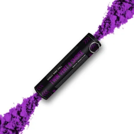 Enola Gaye Twin Vent 2 Wire Pull Smoke Grenade (Purple)