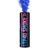 Enola Gaye TP40 Top Pull Gender Reveal Smoke Grenade (Blue) 1