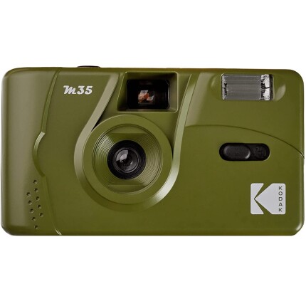 Kodak M35 Olive Green Film Camera with Flash