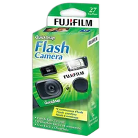 Fujifilm QUICKSNAP Flash 400 One-Time-Use Camera (27 Exp) ETA 10/25 0