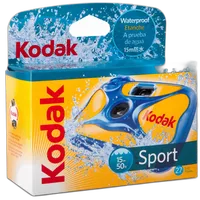 Kodak Water  and  Sport Waterproof 35mm Single-Use Camera 27 EXP   ALSO EKC402 0