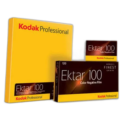 Kodak Professional EKTAR 100 Film 4 x 5 in. (10 sh) 7520802