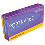 Kodak Professional Portra 160 Color Negative Film (120 Roll Film, 5-Pack)