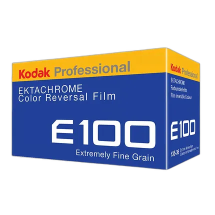 Kodak Professional EKTACHROME Film E100 135-36 - 1 Roll 7518533 ETA 11/2026