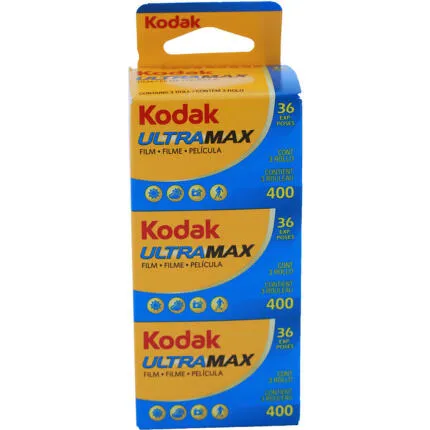 Kodak GC/Ultra Max 400 Color Film 35MM/36 EXPOSURES  1024389  7518335