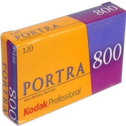 Kodak Portra 800-120 - 5 Pack