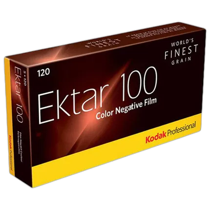 Kodak Ektar 100 Color Negative Film (120 Roll Film, 5 Pack) 7518566