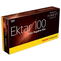 Kodak Ektar 100 Color Negative Film (120 Roll Film, 5 Pack) 7518566 0