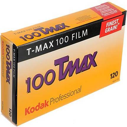Kodak TMX 120 T-Max 100 Black and White Film (5 Pack)