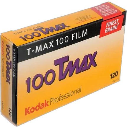 Kodak TMX 120 T-Max 100 Black and White Film (5 Pack)