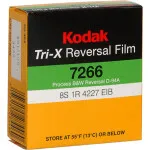 Kodak Tri-X B and W Reversal Film  7266 (Super 8 - 50ft Roll) 0
