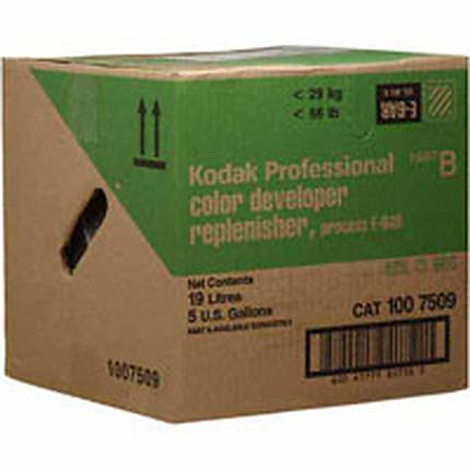 Kodak E-6AR Color Developer Replenisher, Part B for Color Slide Film  5gal