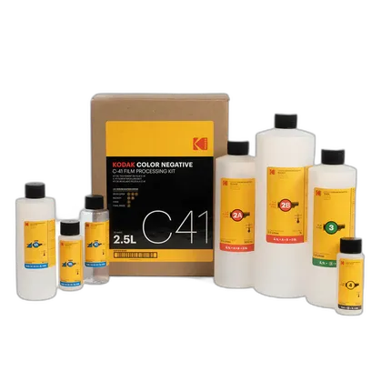 Kodak Color Negative C-41 Film Processing Kit - 2.5 Liters
