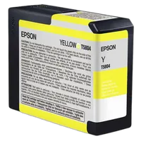 Epson T580400 UltraChrome K3 Yellow Ink 80ml for Stylus Pro 3800, 3880 0