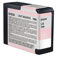 Epson T580600 UltraChrome K3 Light Magenta Ink 80ml for Stylus Pro 3800 0