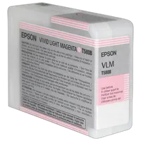 Epson T580B00 UltraChrome K3 Vivid Light Magenta Ink 80ml for Stylus Pro3880 0