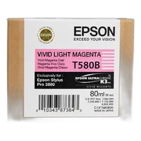 Epson T580B00 UltraChrome K3 Vivid Light Magenta Ink 80ml for Stylus Pro3880 1