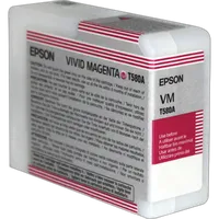 Epson T580A00 UltraChrome K3 Vivid Magenta Ink 80ml for Stylus Pro 3880 0
