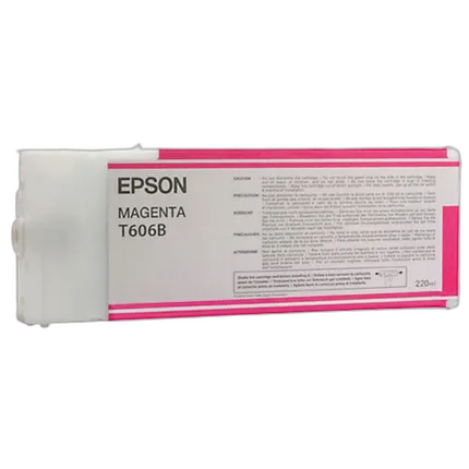 Epson T606B00 UltraChrome K3 Magenta Ink 220ml for Stylus Photo 4800