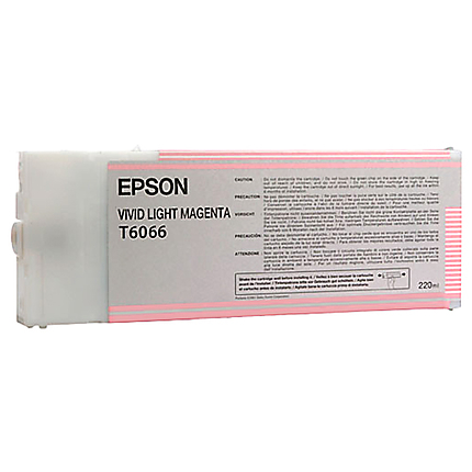 Epson T606600 UltraChrome K3 Vivid Light Magenta Ink 220ml