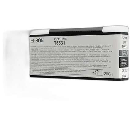 Epson T653100 UltraChrome HDR Photo Black Ink 200ml Stylus Pro 4900